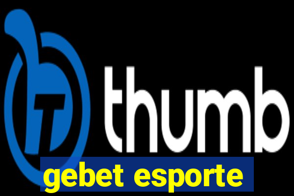 gebet esporte